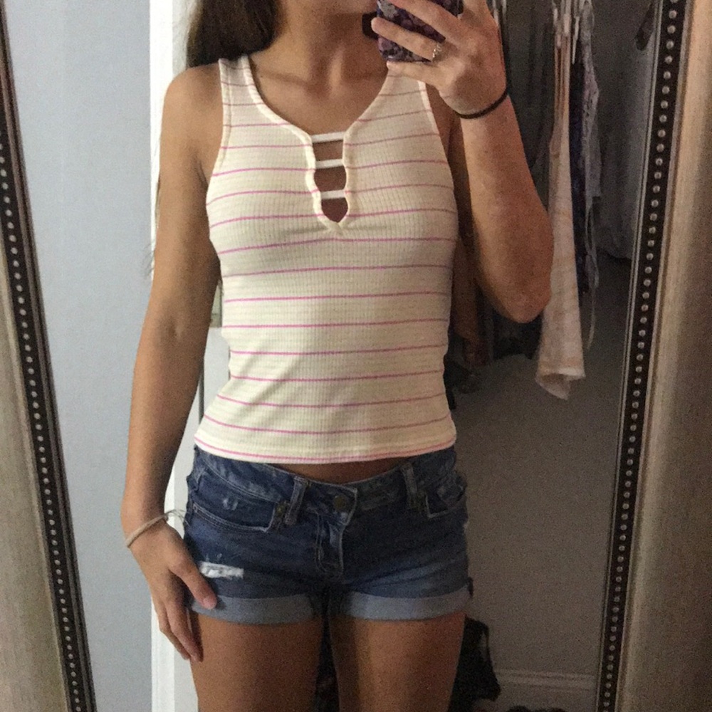 Strappy tank top